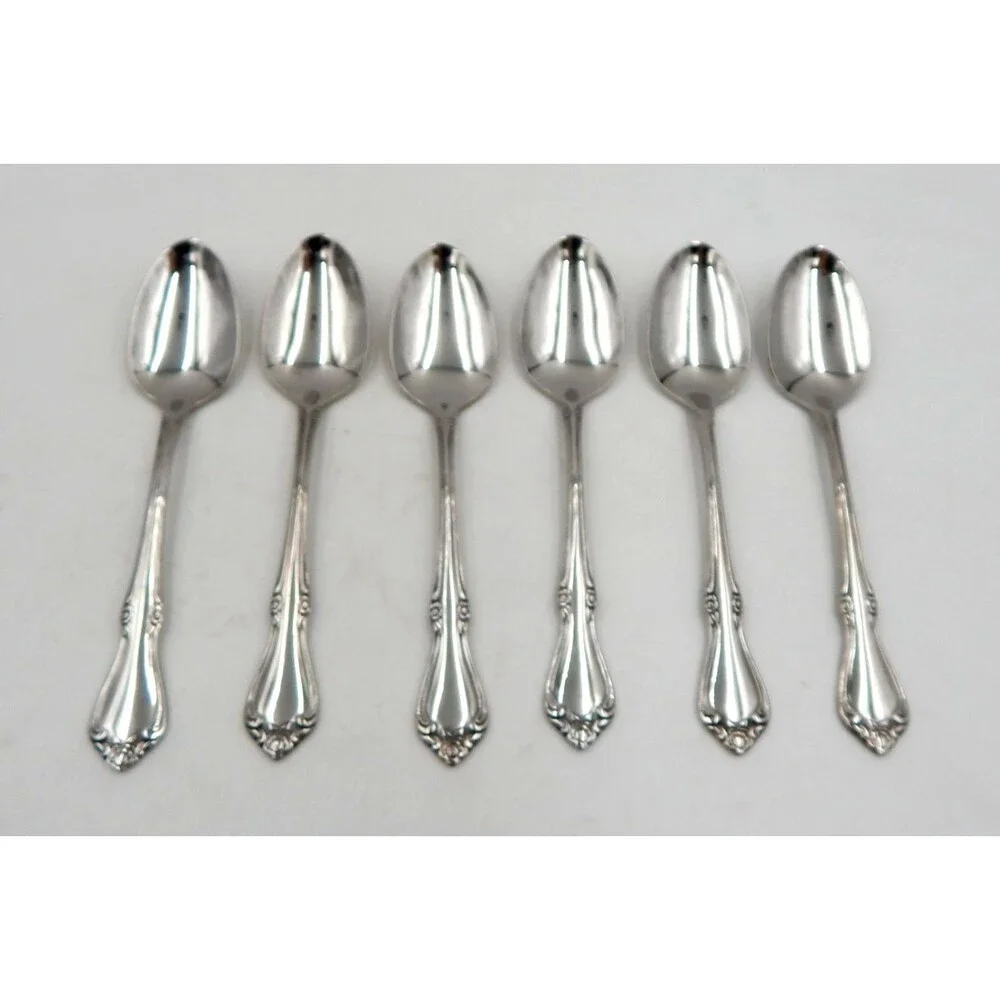 Oneida SSS Celebrity Teaspoons Spoons Stainless Flatware S/6 Replacement